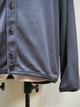 画像をギャラリービューアに読み込む, dip "ワッフルカーディガン CHARCOAL"