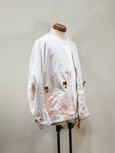 画像をギャラリービューアに読み込む, dip "ナイロンVネックジャケット LIGHT PINK"