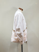 画像をギャラリービューアに読み込む, dip "ナイロンVネックジャケット LIGHT PINK"