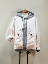 画像をギャラリービューアに読み込む, dip "ナイロンVネックジャケット LIGHT PINK"