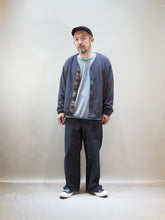 画像をギャラリービューアに読み込む, dip "ワッフルカーディガン CHARCOAL"