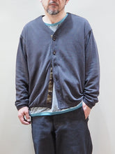 画像をギャラリービューアに読み込む, dip "ワッフルカーディガン CHARCOAL"