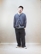 画像をギャラリービューアに読み込む, dip "ワッフルカーディガン CHARCOAL"