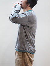 画像をギャラリービューアに読み込む, dip "カラーコンビ カットソー "CHARCOAL"