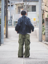 画像をギャラリービューアに読み込む, SAGE DE CRET "コットン ヘンプ ショートZIP UP ジャケット NAVY"