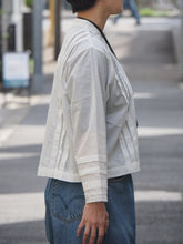 画像をギャラリービューアに読み込む, NOUVELLES DU PARADIS "シャンブレーレース ブラウス OFF WHITE"