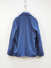 画像をギャラリービューアに読み込む, MOJITO "リネン コットン PROPOSE SACK COAT NAVY"