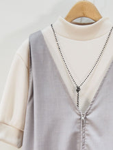 画像をギャラリービューアに読み込む, KHA:KI "V NECK JUMPER DRESS"