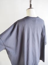画像をギャラリービューアに読み込む, NOUVVELES DU PARADIS "コットン天竺 ワイドTシャツ SUMIKURO"