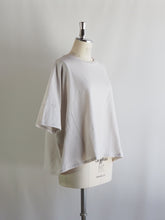 画像をギャラリービューアに読み込む, NOUVELLES DU PARADIS "コットン天竺 ワイドTシャツ MILK”