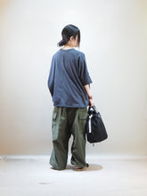 画像をギャラリービューアに読み込む, NOUVVELES DU PARADIS "コットン天竺 ワイドTシャツ SUMIKURO"
