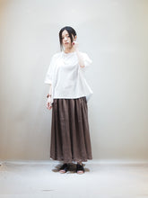 画像をギャラリービューアに読み込む, NOUVELLES DU PARADIS "コットン天竺 ワイドTシャツ OFF WHITE”