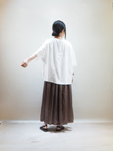 画像をギャラリービューアに読み込む, NOUVELLES DU PARADIS "コットン天竺 ワイドTシャツ OFF WHITE”
