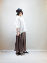 画像をギャラリービューアに読み込む, NOUVELLES DU PARADIS "コットン天竺 ワイドTシャツ OFF WHITE”