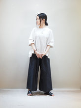 画像をギャラリービューアに読み込む, NOUVELLES DU PARADIS "コットン天竺 ワイドTシャツ MILK”