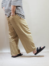 画像をギャラリービューアに読み込む, SETTO × toulouse "2タック ワイドテーパードチノパンツ BEIGE"