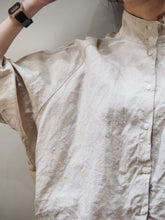 画像をギャラリービューアに読み込む, SETTO ″LINEN FEELING SHIRT BEIGE″