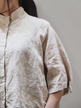 画像をギャラリービューアに読み込む, SETTO ″LINEN FEELING SHIRT BEIGE″