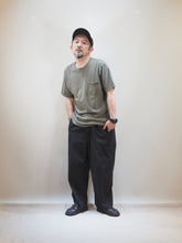 画像をギャラリービューアに読み込む, SETTO × toulouse "2タック ワイドテーパードチノパンツ BLACK"
