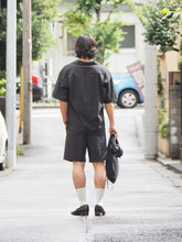 画像をギャラリービューアに読み込む, THOUSAND MILE "MENS SUMMER SET シャツ&ショーツ BLACK"