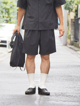 画像をギャラリービューアに読み込む, THOUSAND MILE "MENS SUMMER SET シャツ&ショーツ BLACK"
