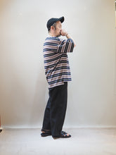 画像をギャラリービューアに読み込む, SETTO × toulouse "2タック ワイドテーパードチノパンツ BLACK"