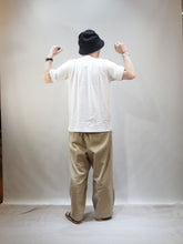 画像をギャラリービューアに読み込む, PATCHII "リサイクルコットン 吊り編み 丸胴 Tシャツ OFF WHITE"