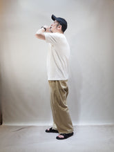 画像をギャラリービューアに読み込む, PATCHII "リサイクルコットン 吊り編み 丸胴 Tシャツ OFF WHITE"