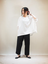 画像をギャラリービューアに読み込む, SETTO × toulouse "2タック ワイドテーパードチノパンツ BLACK"