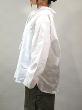 画像をギャラリービューアに読み込む, mizuiro ind "ギャザースタンドカラーシャツ"