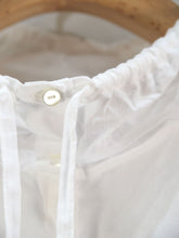 画像をギャラリービューアに読み込む, mizuiro ind "ギャザースタンドカラーシャツ"