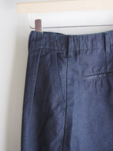 画像をギャラリービューアに読み込む, SETTO × toulouse "インディゴ 2タックトラウザー SIZE:26 "