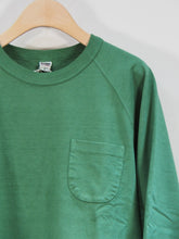 画像をギャラリービューアに読み込む, BARNS OURFITTERS “90‛s ヘヴィーウェイト 8分袖 ベースボールTシャツ GREEN“