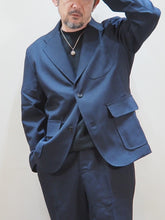 画像をギャラリービューアに読み込む, melple "FAIR FAX 2B JACKET NAVY"