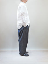 画像をギャラリービューアに読み込む, SETTO × toulouse "インディゴ 2タックトラウザー SIZE:26 "