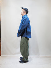 画像をギャラリービューアに読み込む, AUDIENCE "10ozデニム クロップドシャツ BLUE INDIGO"