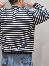 画像をギャラリービューアに読み込む, melple "AMERICAN RINGER LS T-SHIRTS BLACK/OFF"