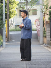 画像をギャラリービューアに読み込む, nisica "レギュラーカラー シャツ BLUE PURPLE CK"