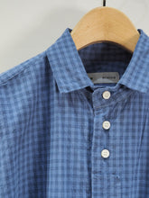 画像をギャラリービューアに読み込む, nisica "レギュラーカラー シャツ BLUE PURPLE CK"