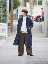 画像をギャラリービューアに読み込む, ESTROISLOSE "インディゴ リップストップ コート"