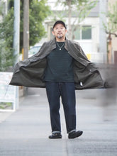画像をギャラリービューアに読み込む, AUDIENCE "コットンナイロン高密度ポプリン M-90 スタンドモッズコート OLIVE"