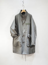 画像をギャラリービューアに読み込む, AUDIENCE "コットンナイロン高密度ポプリン M-90 スタンドモッズコート OLIVE"