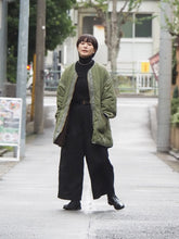 画像をギャラリービューアに読み込む, KHA:KI "MIL QUILT ZIP UP JACKET OLIVE"