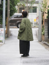 画像をギャラリービューアに読み込む, KHA:KI "MIL QUILT ZIP UP JACKET OLIVE"