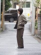 画像をギャラリービューアに読み込む, dip "ナイロン ノーカラージャケット OLIVE"