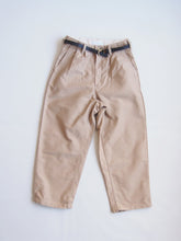 画像をギャラリービューアに読み込む, setto × toulouse "モールスキン 2タック ワイドパンツ BEIGE"