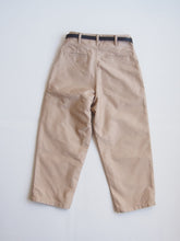 画像をギャラリービューアに読み込む, setto × toulouse "モールスキン 2タック ワイドパンツ BEIGE"