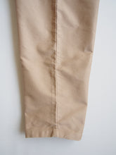 画像をギャラリービューアに読み込む, setto × toulouse "モールスキン 2タック ワイドパンツ BEIGE"