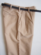 画像をギャラリービューアに読み込む, setto × toulouse "モールスキン 2タック ワイドパンツ BEIGE"
