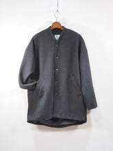 画像をギャラリービューアに読み込む, KELEN "2025 NO COLLAR EGG JACKET BLACK"